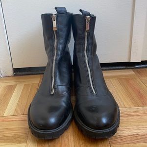 Zara Zipper Boot